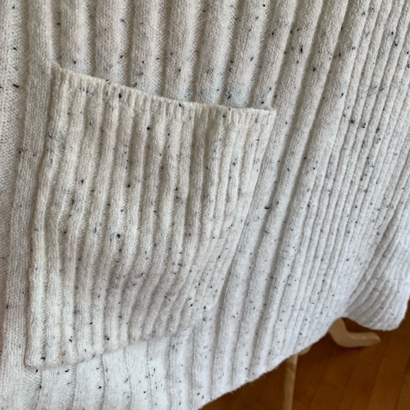 NWT CROFT & BARROW Size XXL Ivory Cardigan Sweater - Picture 3 of 7